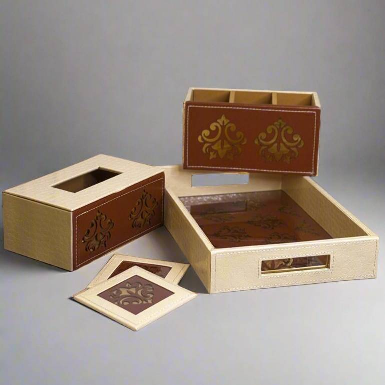 Leatherette Bedside Tray extra image