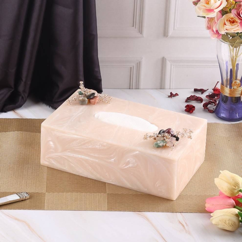 Rectangular tissue box