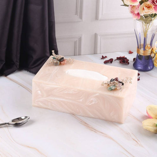 Rectangular tissue box