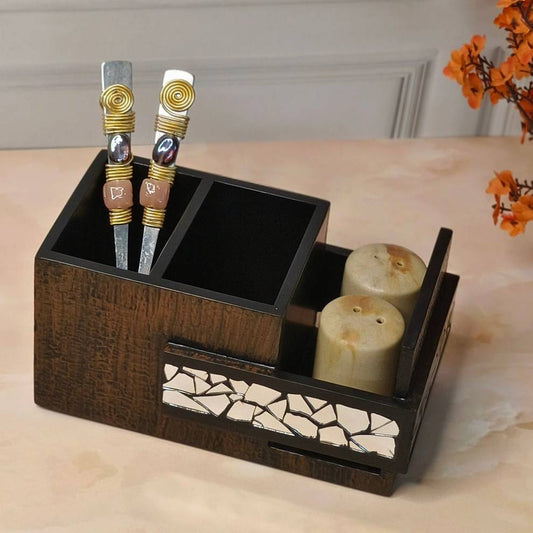 Salt Pepper Cutlery Holder