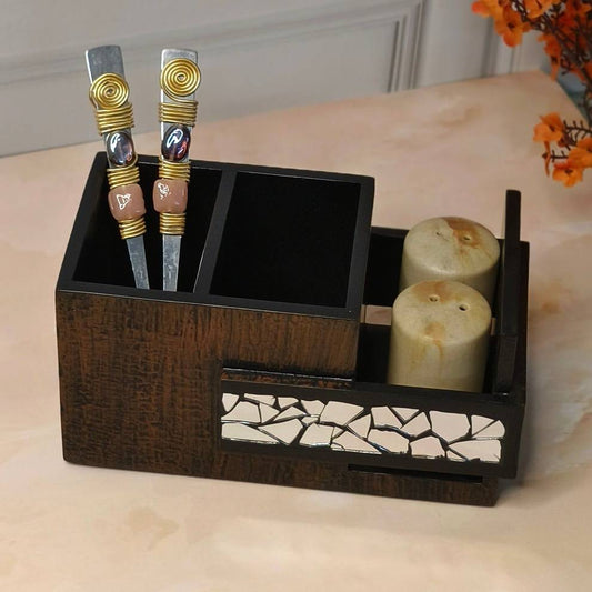 Salt Pepper Cutlery Holder