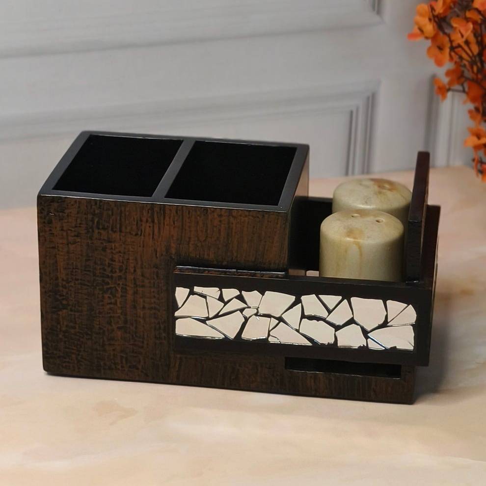 Salt Pepper Cutlery Holder