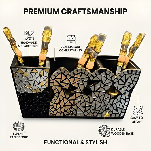 Mosaic Cutlery Holder