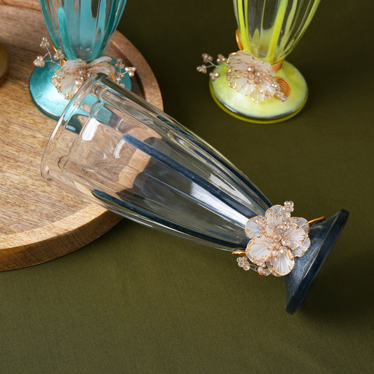 Handcrafted Designer Milkshake Glasses β Set of 6 (Premium Collection)