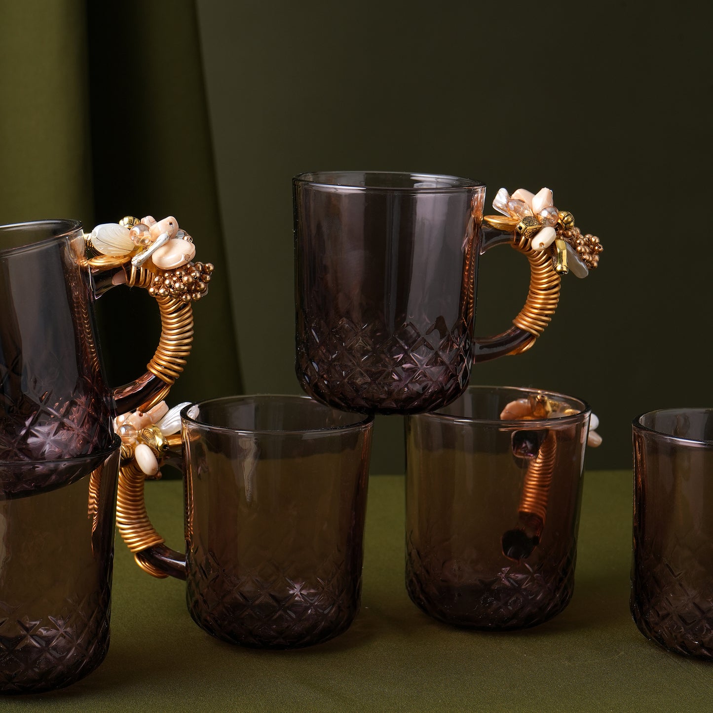 Premium Tea Cups (Set Of 6)