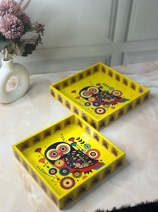 MDF Serving Tray Set