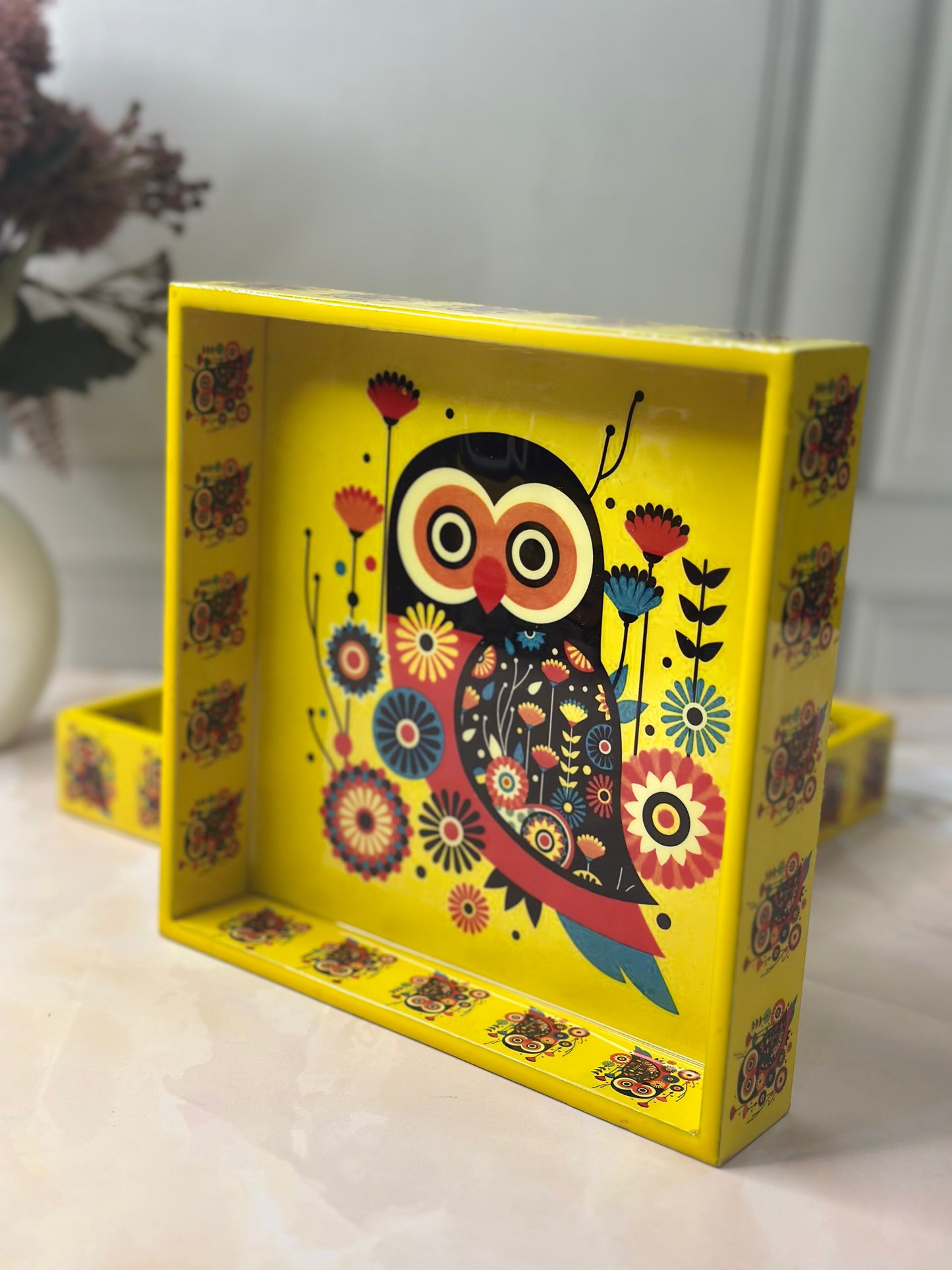 MDF Serving Tray Set