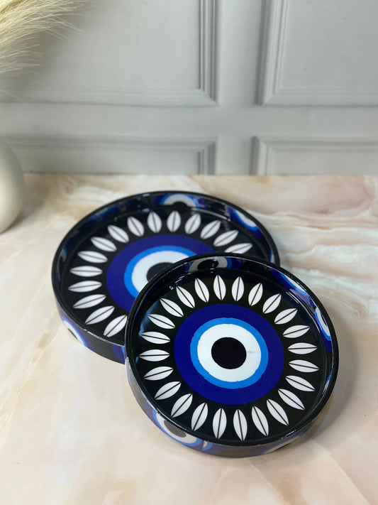 Round Serving Tray Set of 2