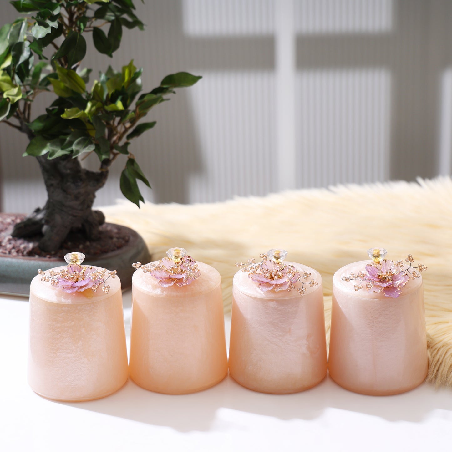 Premium Airtight Serving Container Set β 4 Jars | Style 1