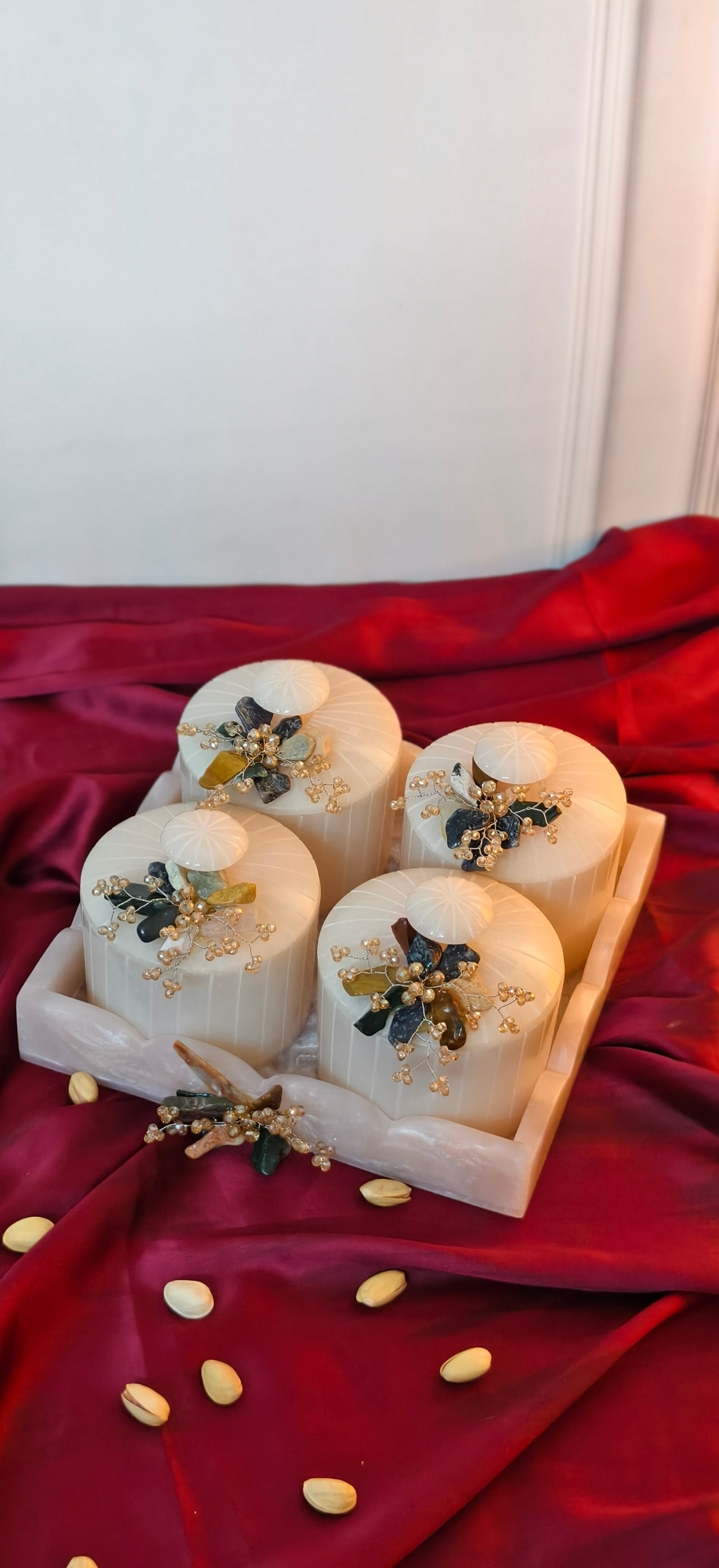 Dry fruit/Snacks Airtight Organiser Set Of 4