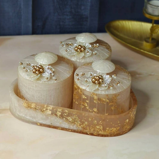 3 Jar Organiser