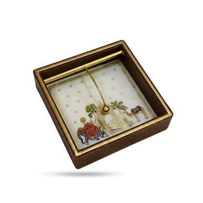 Royal Heritage Premium Tissue Holder with Metal Detailing - Style 2