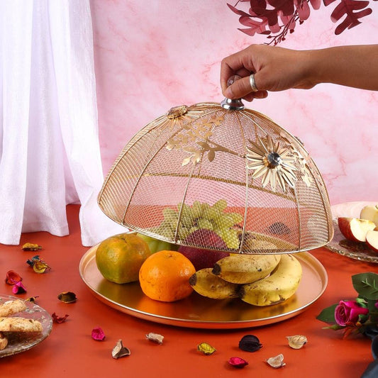 Golden Iron Fruit and Cake Net