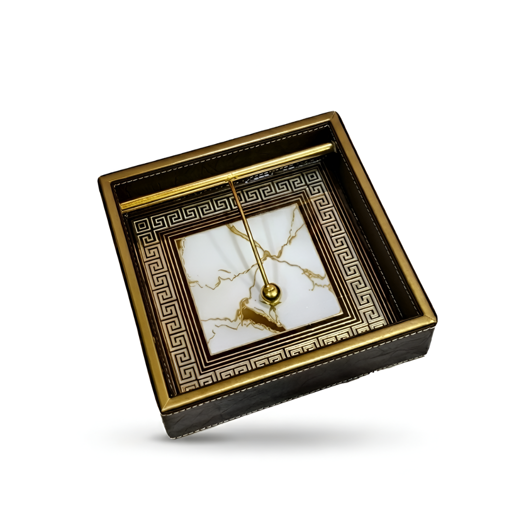 Royal Heritage Premium Tissue Holder with Metal Detailing - Style 7