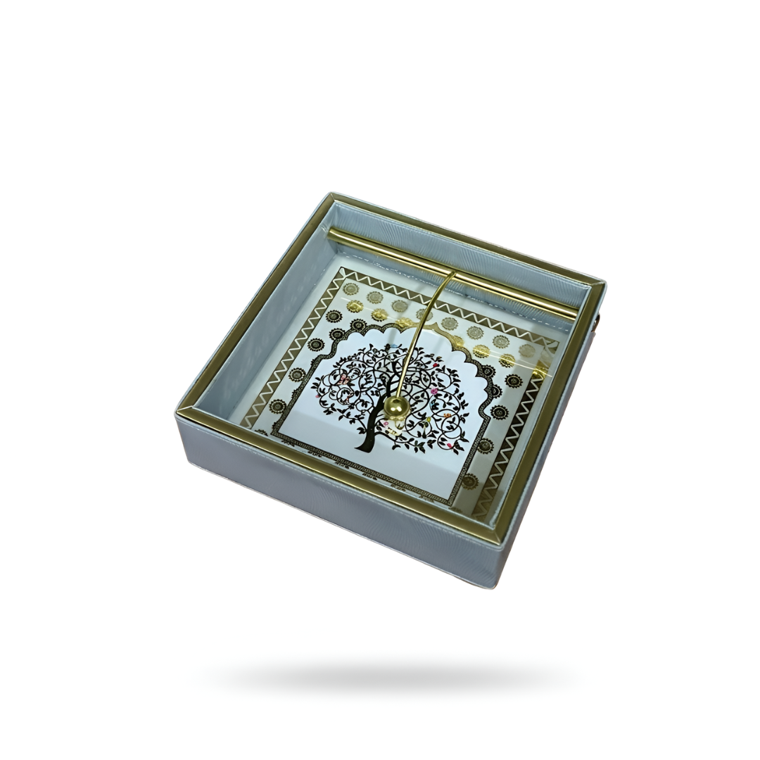 Royal Heritage Premium Tissue Holder with Metal Detailing - Style 3