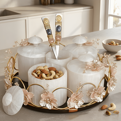 Ring Platter Dry Fruit Organiser