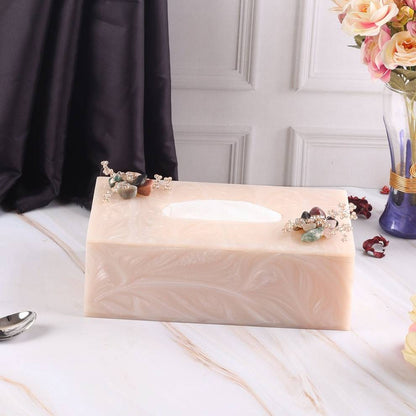 Rectangular tissue box