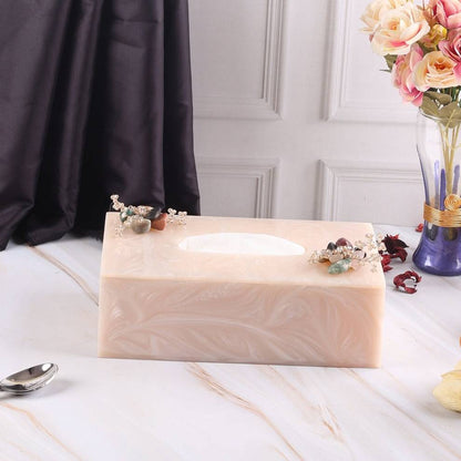 Rectangular tissue box