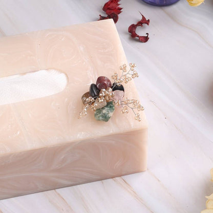 Rectangular tissue box