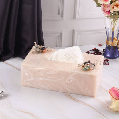 Rectangular tissue box