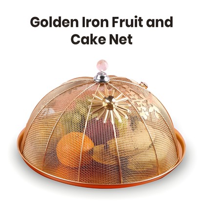 Golden Iron Fruit and Cake Net