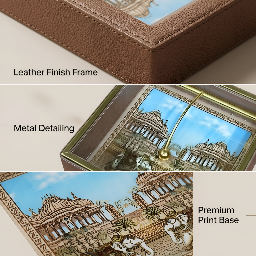 Royal Heritage Premium Tissue Holder with Metal Detailing - Style 10