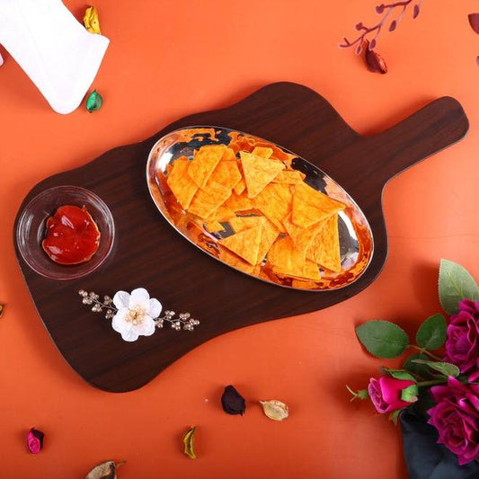Solo Serve Platter and Snack Bowl Set