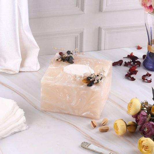 Square tissue box