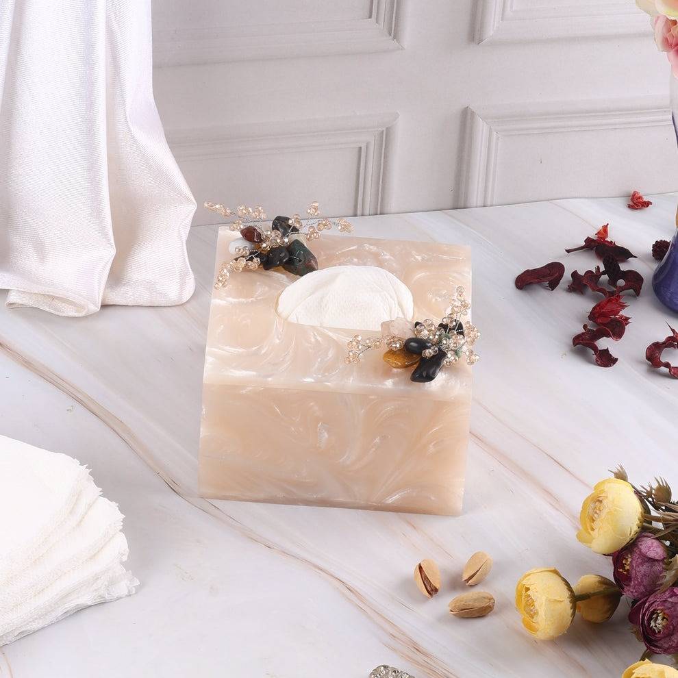 Square tissue box