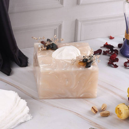 Square tissue box