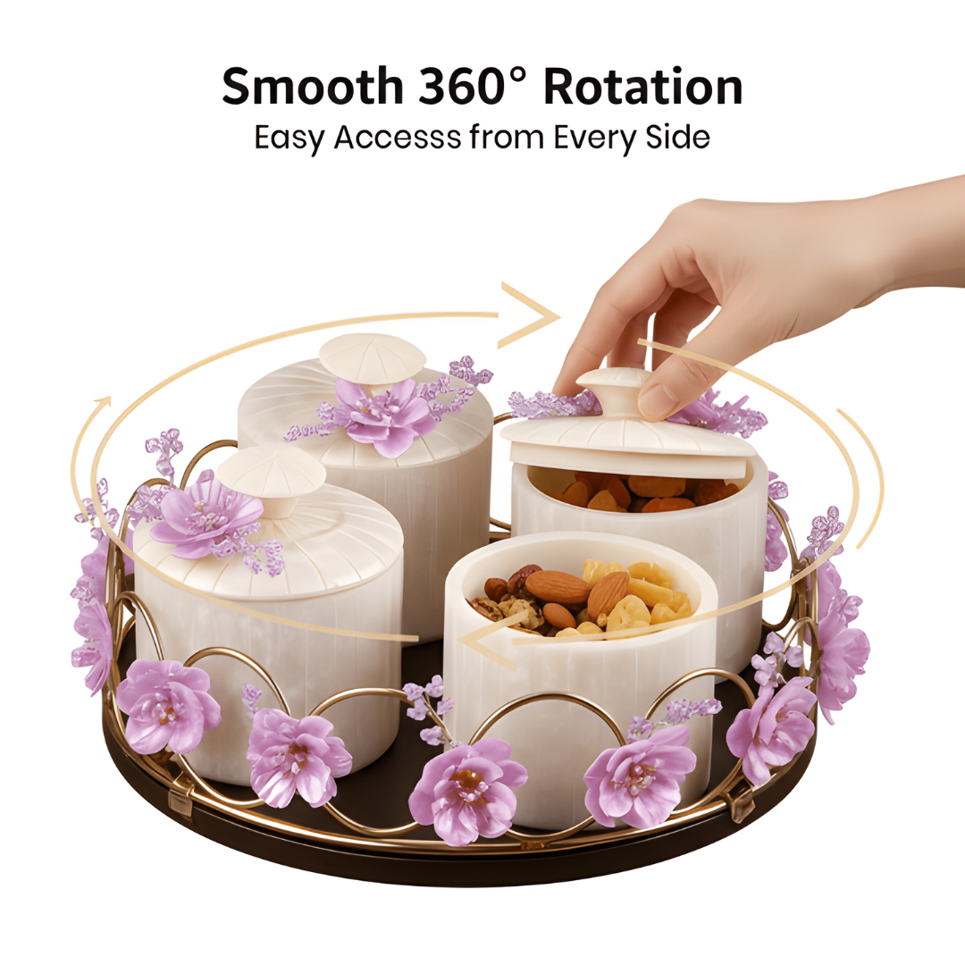 Revolving Ring Design Organiser | SajjaKreation extra image