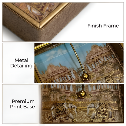 Royal Heritage Premium Tissue Holder with Metal Detailing - Style 5