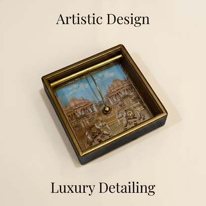 Royal Heritage Premium Tissue Holder with Metal Detailing - Style 5