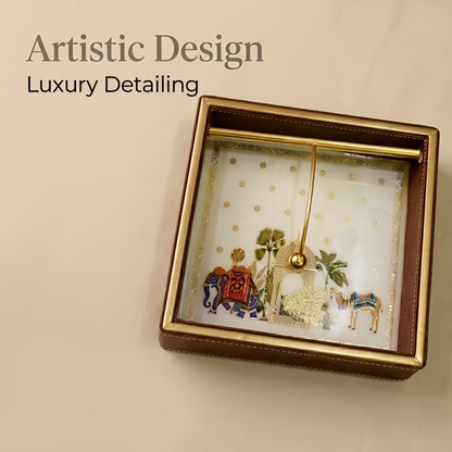 Royal Heritage Premium Tissue Holder with Metal Detailing - Style 2
