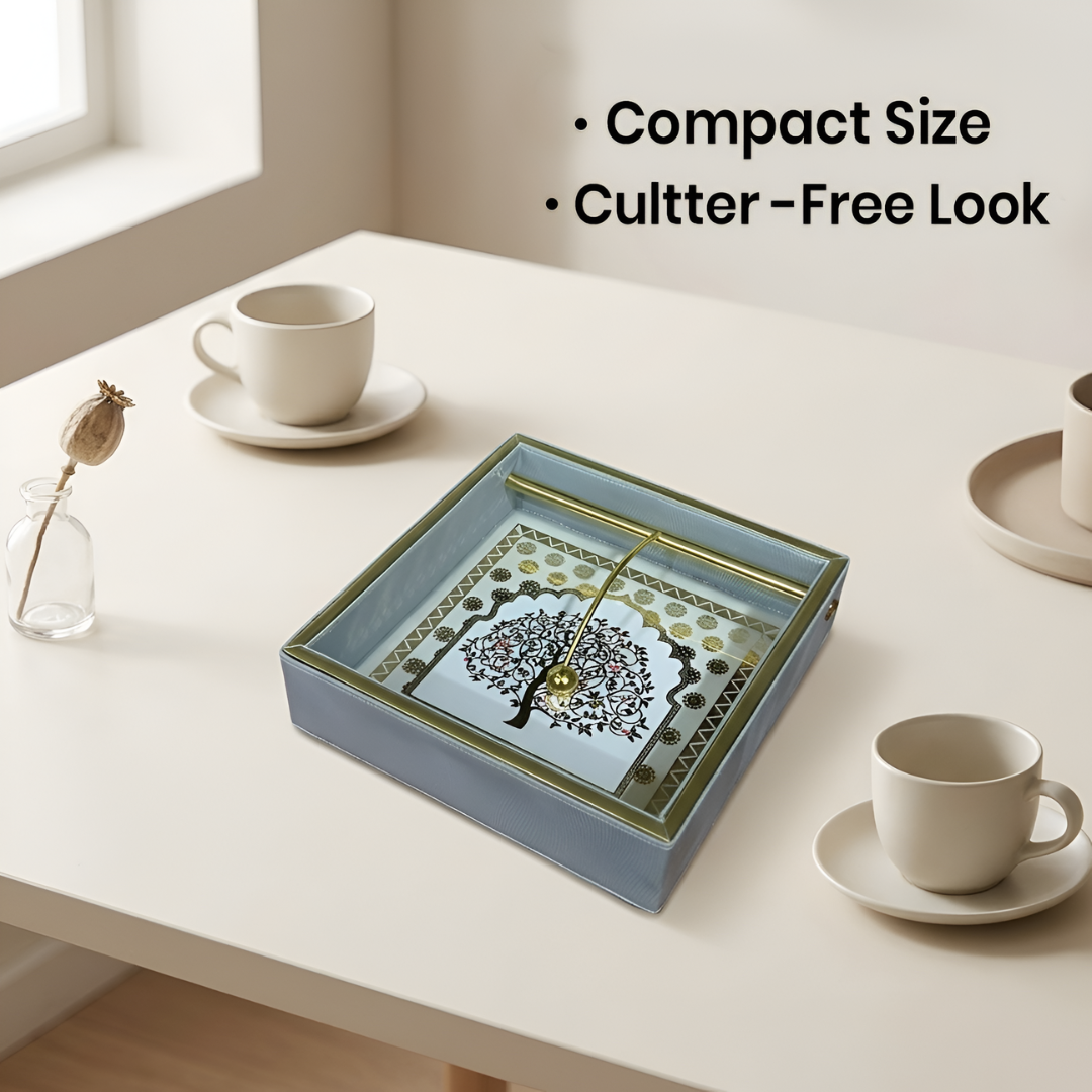 Royal Heritage Premium Tissue Holder with Metal Detailing - Style 3