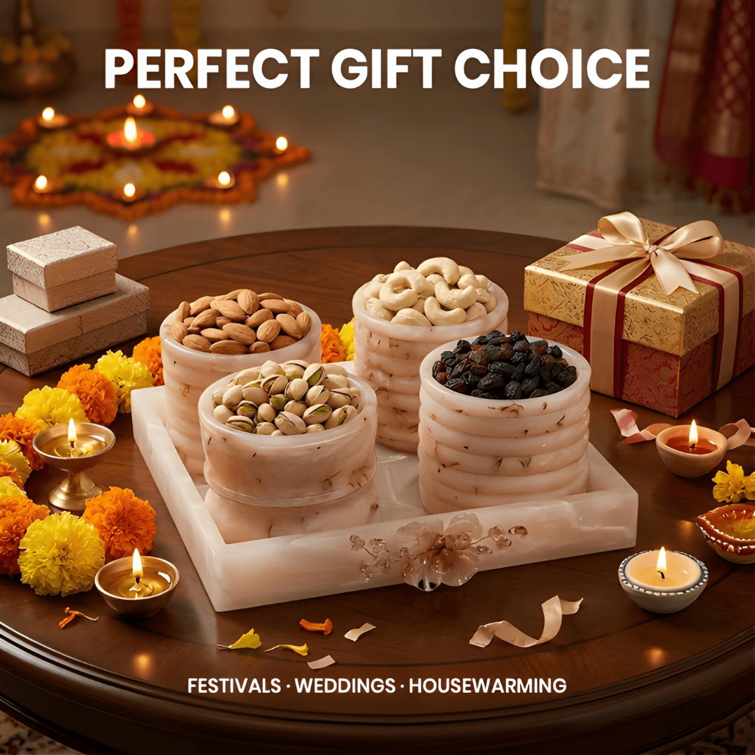 Shahi Virasat Dry Fruit Box – Vintage Style Handcrafted