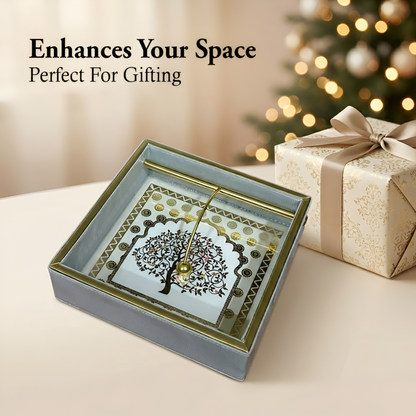 Royal Heritage Premium Tissue Holder with Metal Detailing - Style 3
