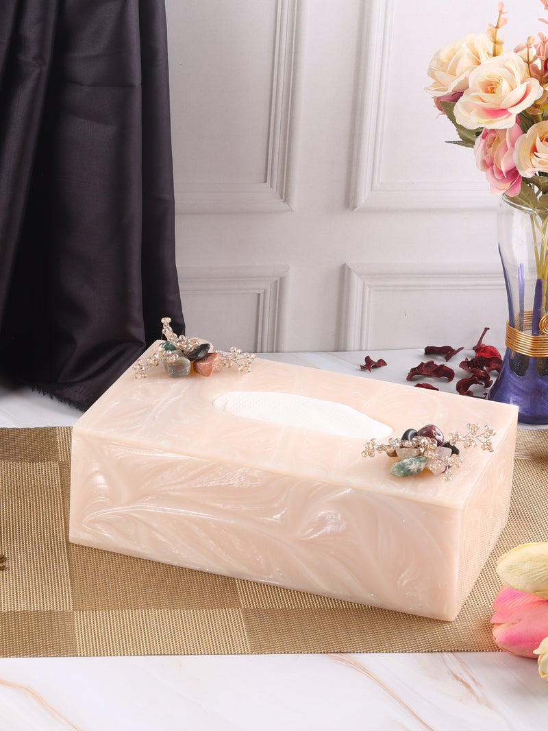 Rectangular tissue box