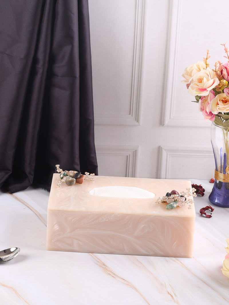 Rectangular tissue box