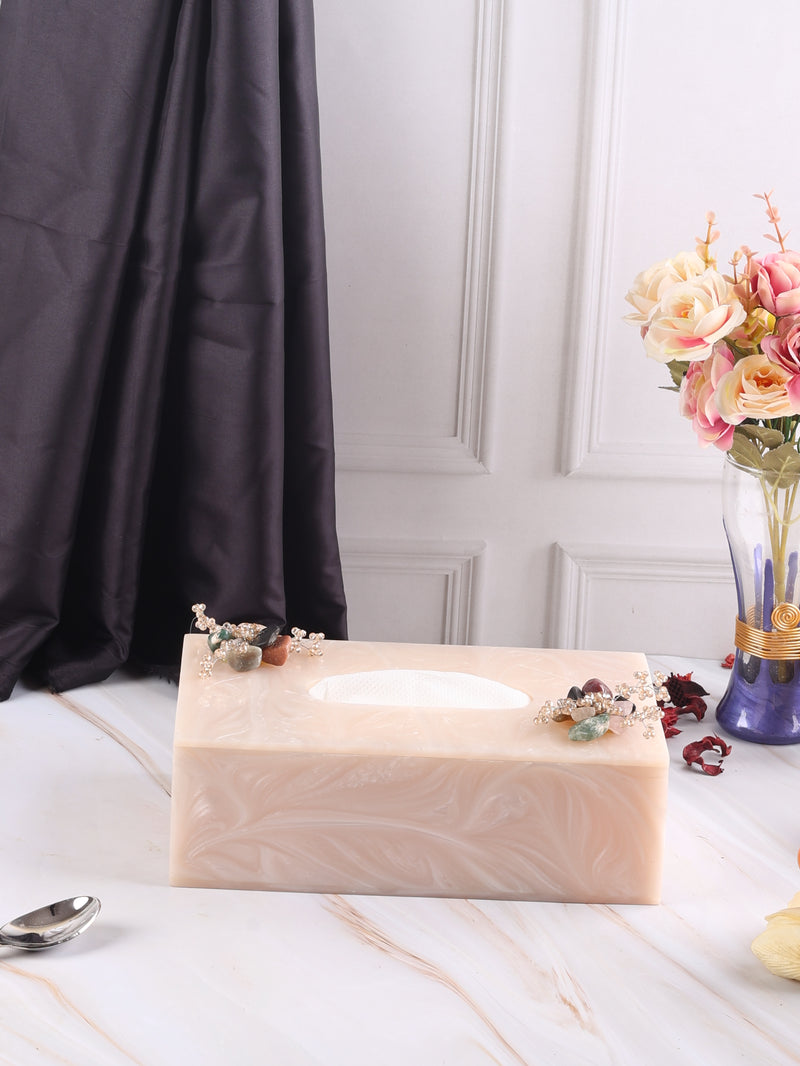 Rectangular tissue box