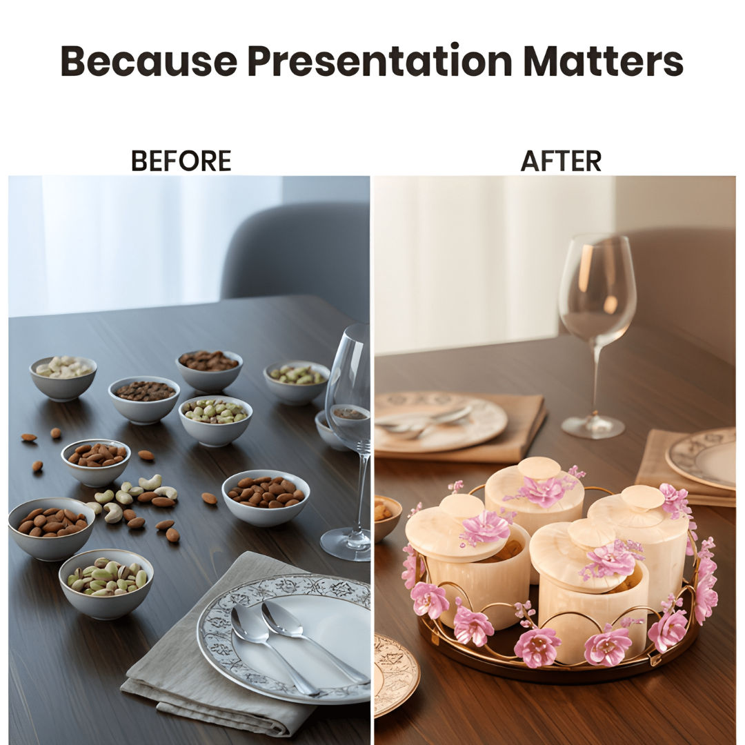 Revolving Ring Design Organiser | SajjaKreation