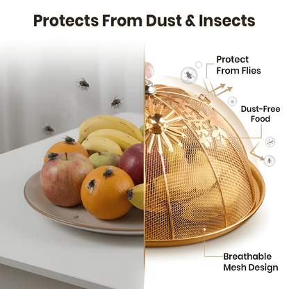 Golden Iron Fruit and Cake Net