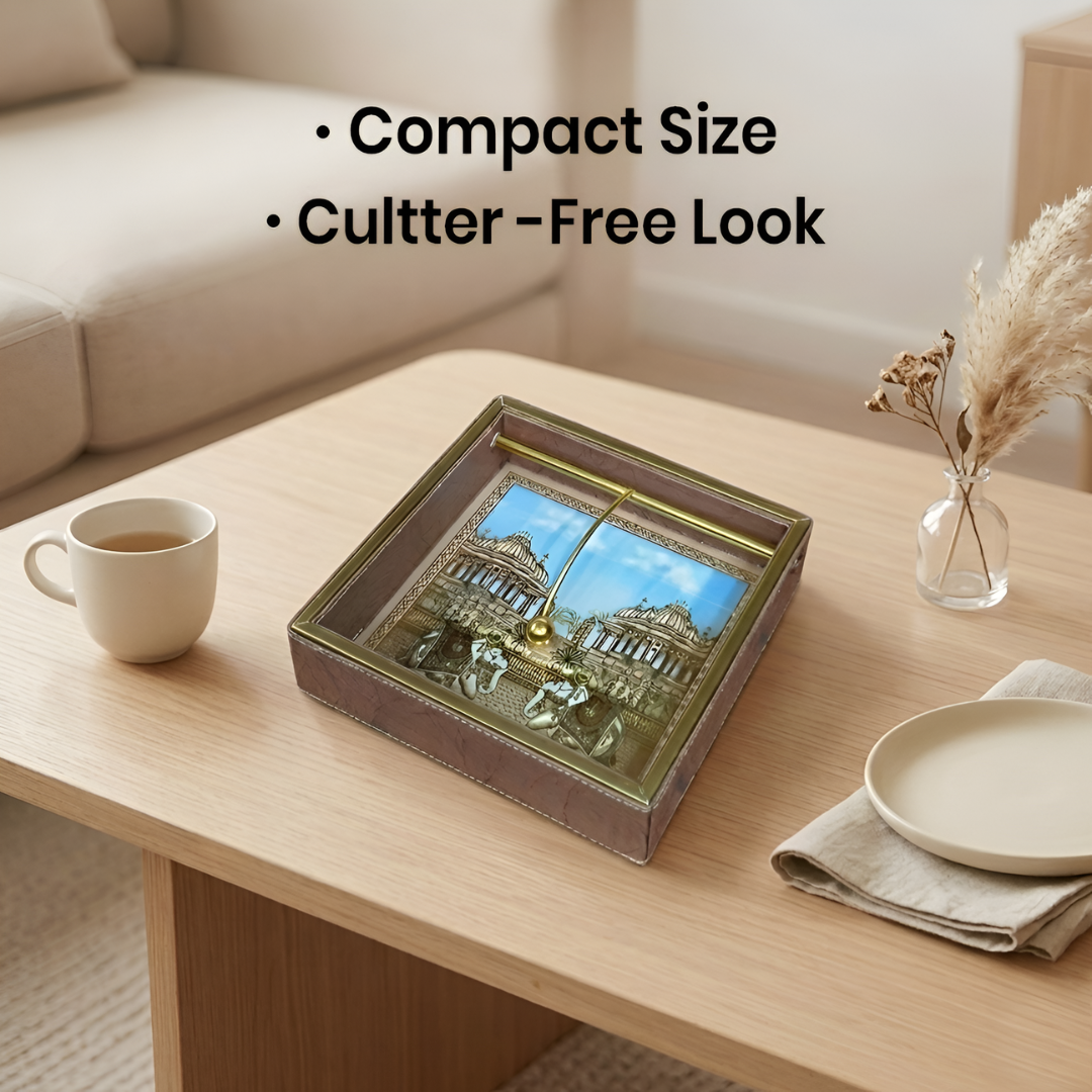 Royal Heritage Premium Tissue Holder with Metal Detailing - Style 10
