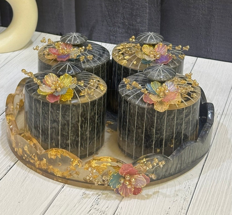 Dual Shade Dry Fruit Organiser