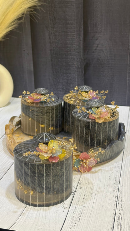 Dual Shade Dry Fruit Organiser