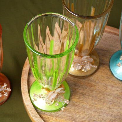 Handcrafted Designer Milkshake Glasses – Set of 6 (Premium Collection)