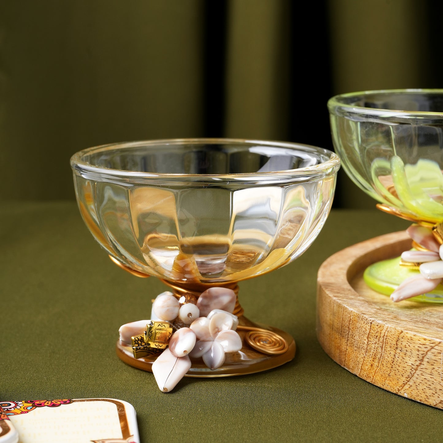 Premium Handcrafted Desert Cup Set (Set of 6)