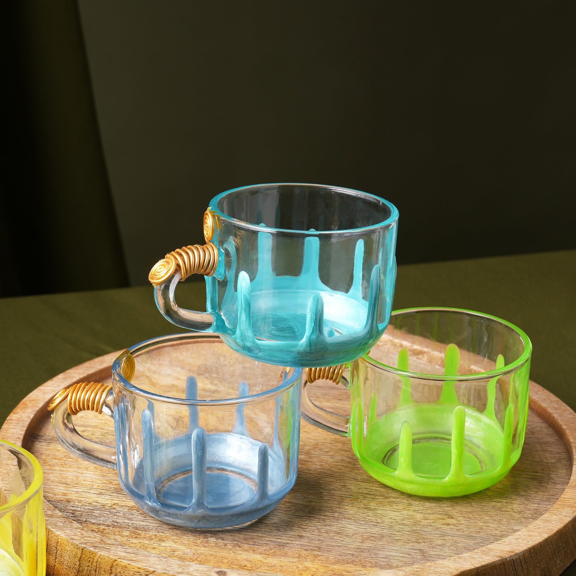 Tea Cups Multi Colour extra image