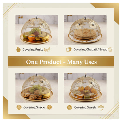 Golden Iron Fruit and Cake Net