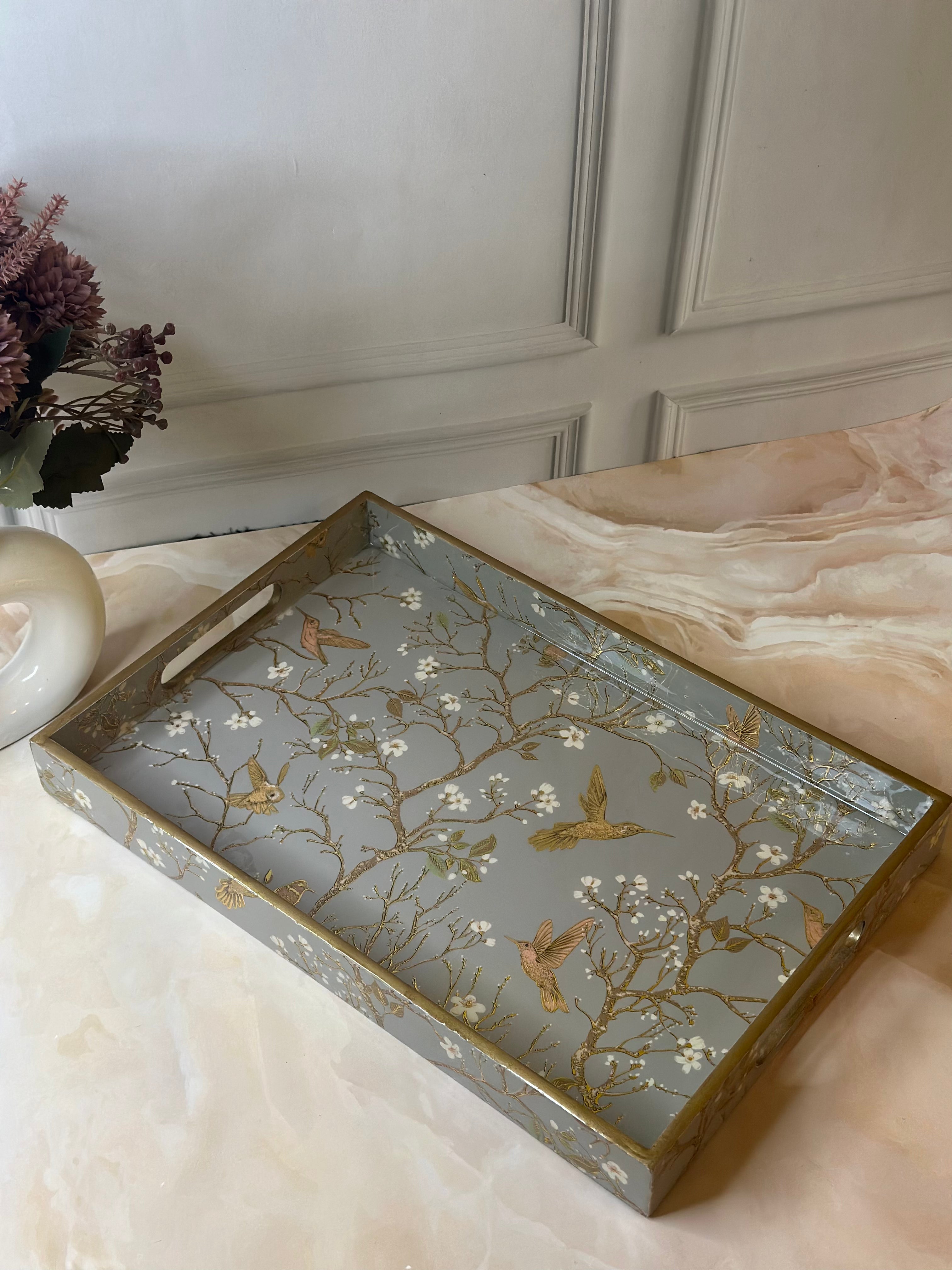 Wooden Serving Tray  - Style- 4 extra image